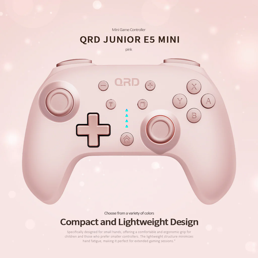 QRD Junior E5 Mini wireless controller for Switch/OLED, PC, iOS, Android - Image 3
