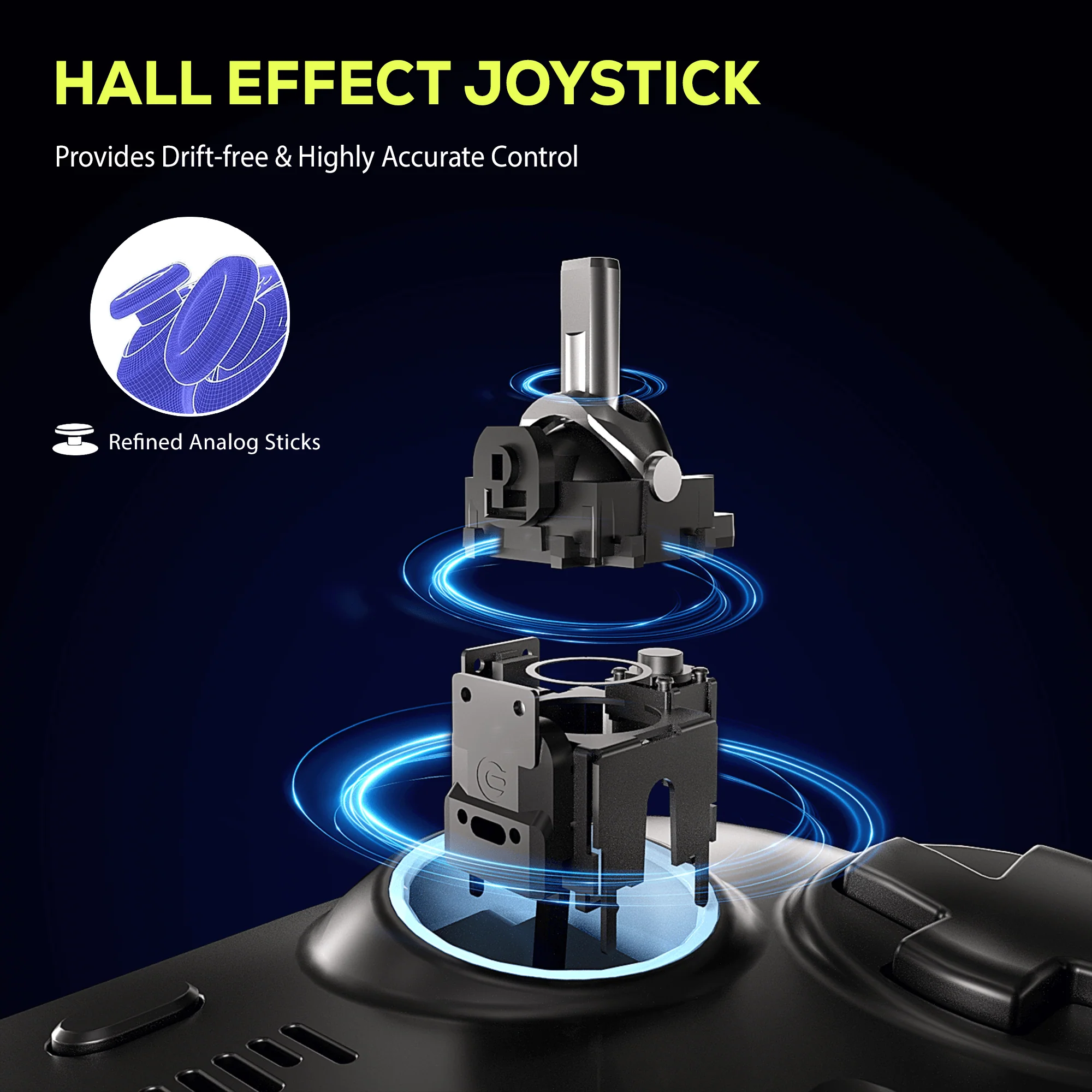 QRD Spark N5 Wireless Controller for PS5/PS4/PS3/PC - Image 12