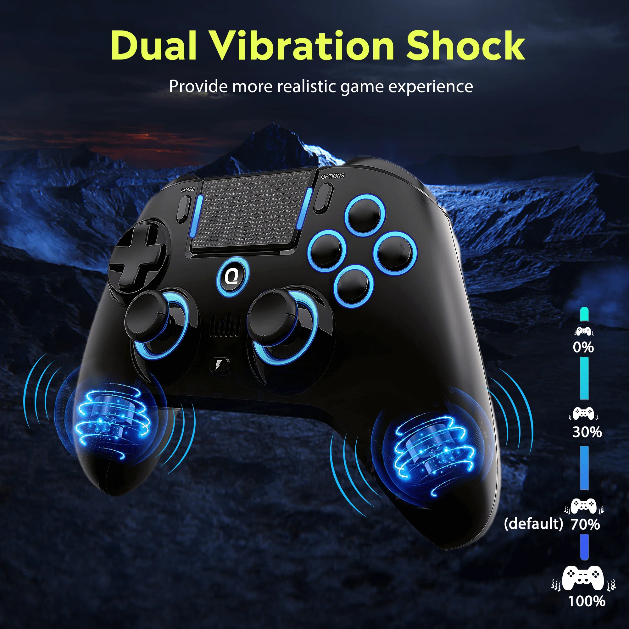 QRD Spark N5 Wireless Controller for PS5/PS4/PS3/PC - Image 14